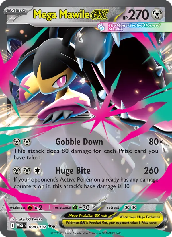 Mega Mawile ex, Mega Evolution #94