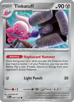 Tinkatuff, Mega Evolution #97/132