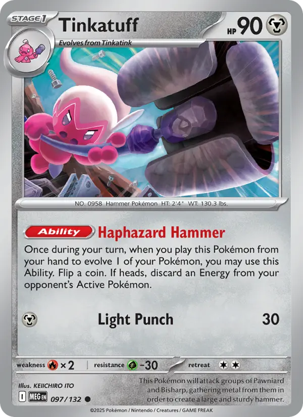 Tinkatuff, Mega Evolution #97