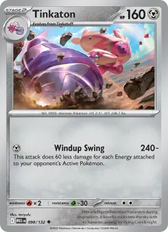 Tinkaton, Mega Evolution #98/132
