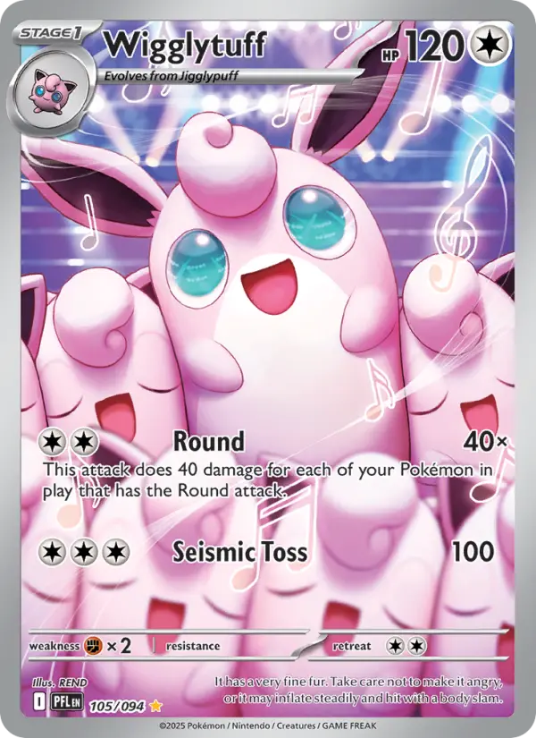 Wigglytuff, Phantasmal Flames #105