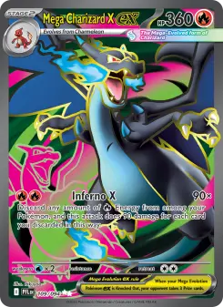 Mega Charizard X ex, Phantasmal Flames #109/94