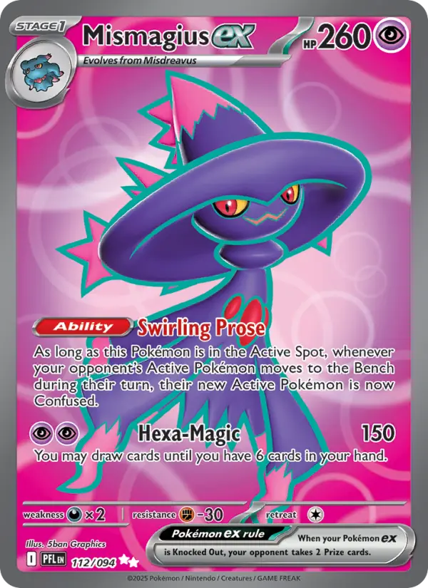 Mismagius ex, Phantasmal Flames #112