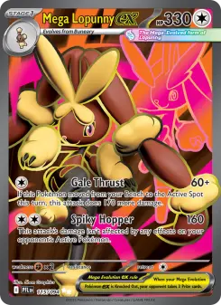 Mega Lopunny ex, Phantasmal Flames #115/94