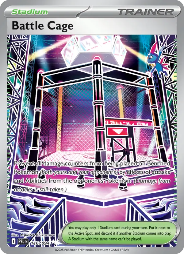 Battle Cage, Phantasmal Flames #116