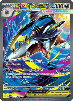 Mega Sharpedo ex, Phantasmal Flames #127/94