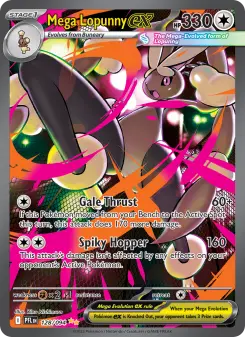 Mega Lopunny ex, Phantasmal Flames #128/94