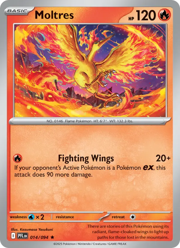 Moltres, Phantasmal Flames #14