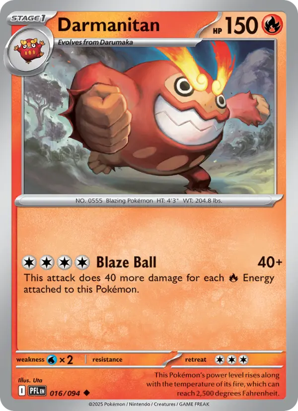 Darmanitan, Phantasmal Flames #16