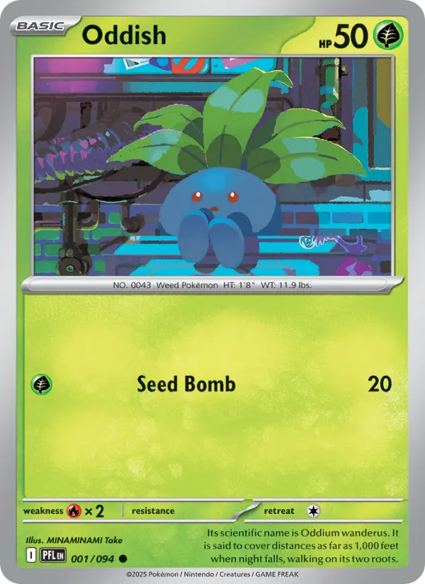 Oddish, Phantasmal Flames #1