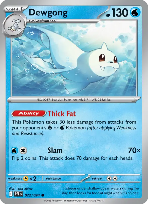 Dewgong, Phantasmal Flames #22