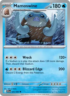 Mamoswine, Phantasmal Flames #25/94