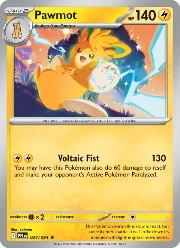 Pawmot, Phantasmal Flames #34