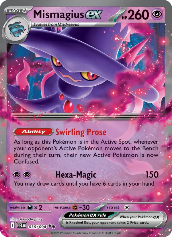 Mismagius ex, Phantasmal Flames #36