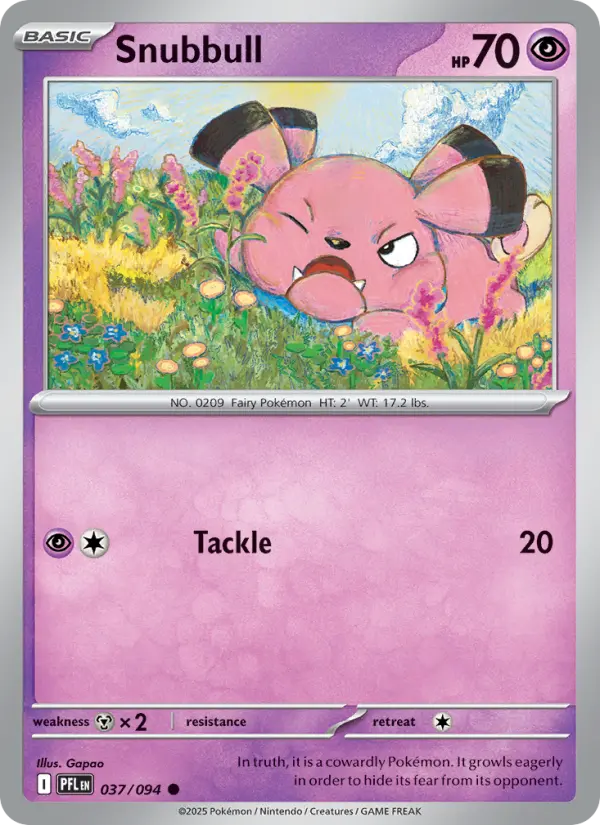 Snubbull, Phantasmal Flames #37