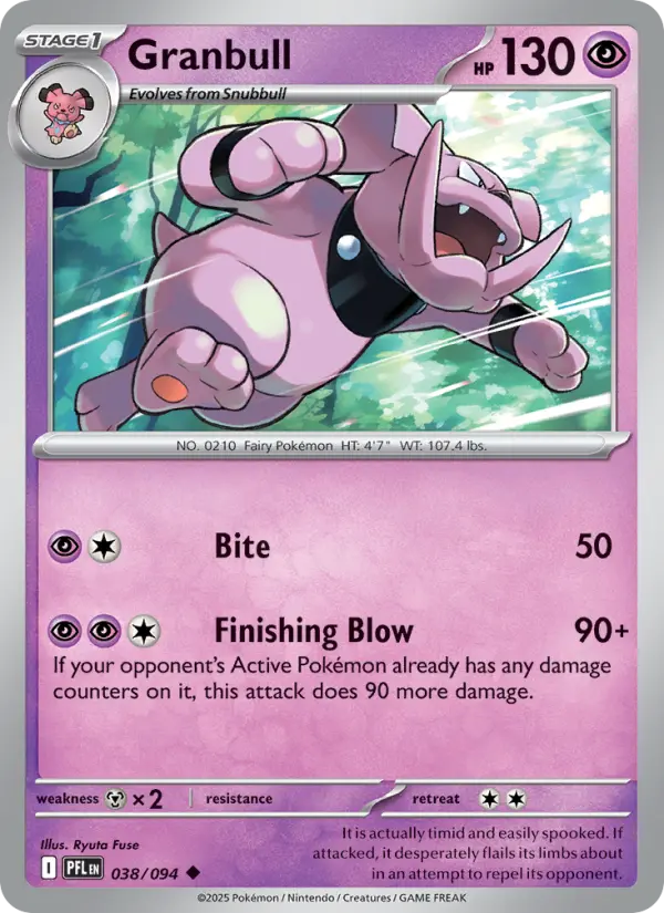 Granbull, Phantasmal Flames #38