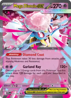 Mega Diancie ex, Phantasmal Flames #41/94