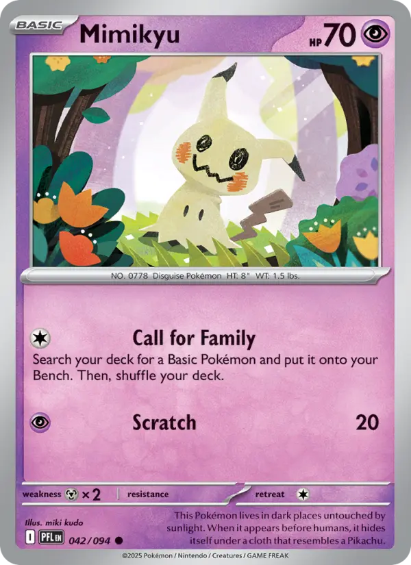 Mimikyu, Phantasmal Flames #42