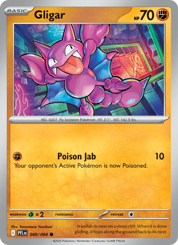 Gligar, Phantasmal Flames #49