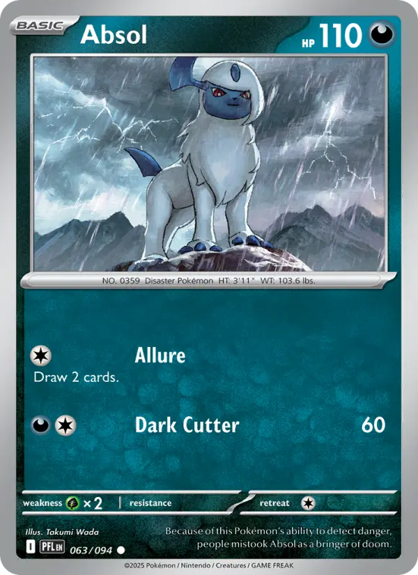 Absol, Phantasmal Flames #63