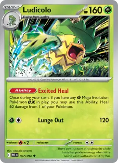 Ludicolo, Phantasmal Flames #7/94