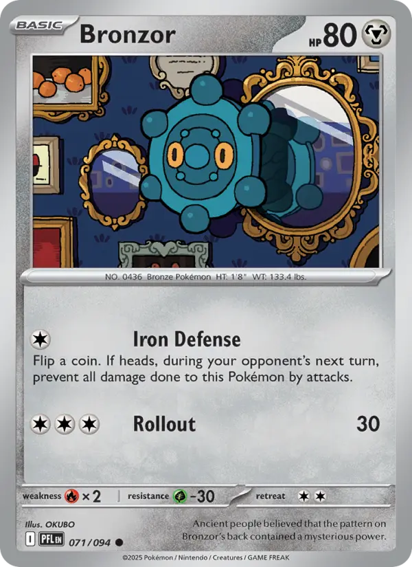 Bronzor, Phantasmal Flames #71