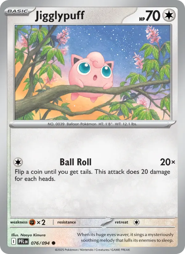 Jigglypuff, Phantasmal Flames #76
