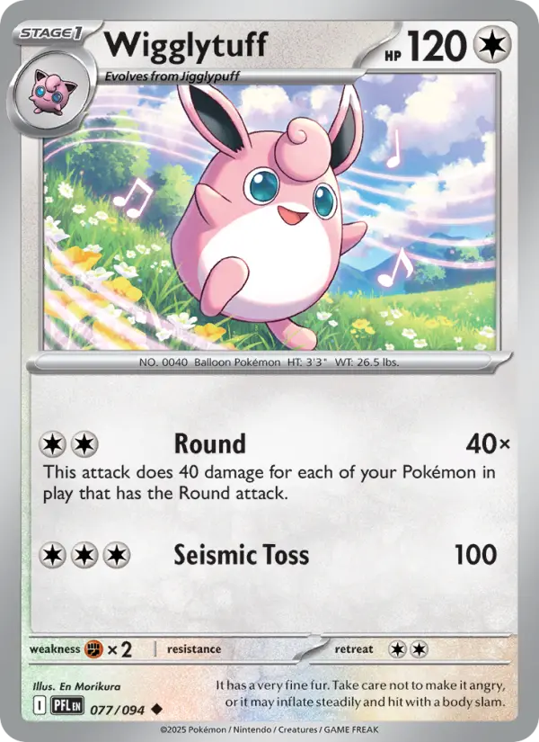 Wigglytuff, Phantasmal Flames #77