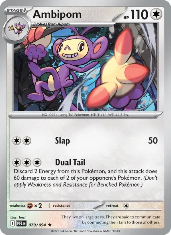Ambipom, Phantasmal Flames #79
