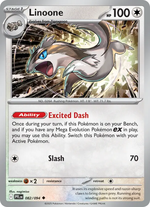 Linoone, Phantasmal Flames #82