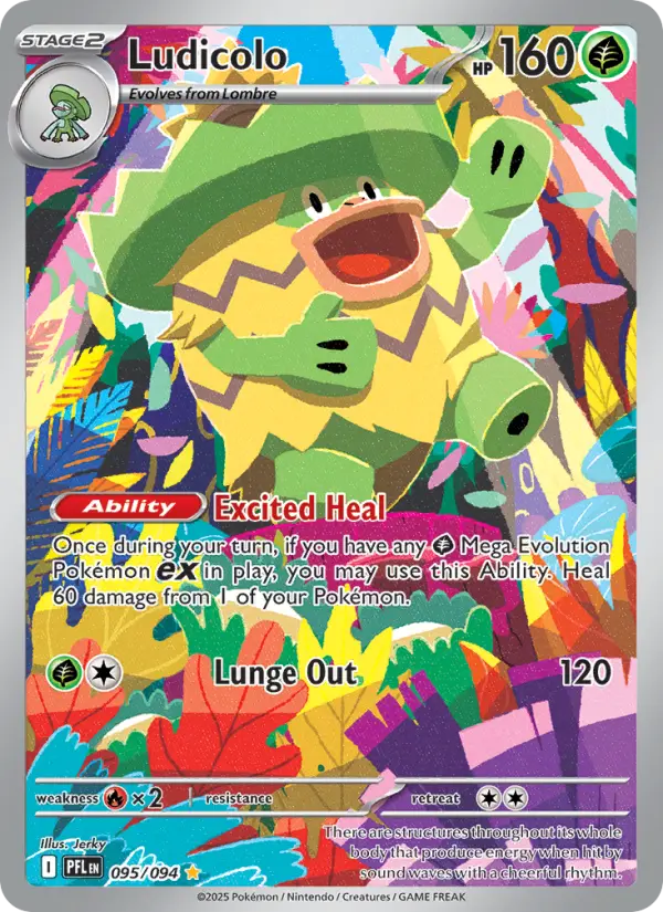 Ludicolo, Phantasmal Flames #95