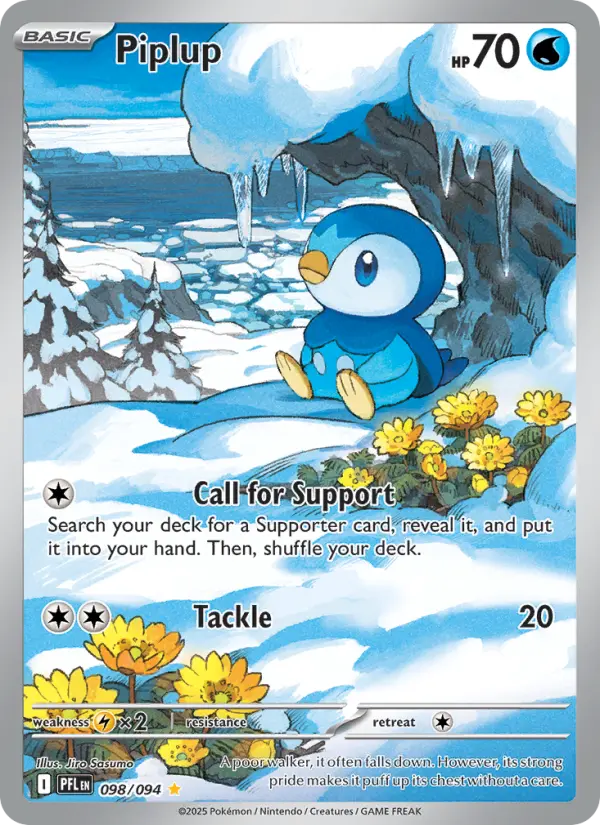 Piplup, Phantasmal Flames #98