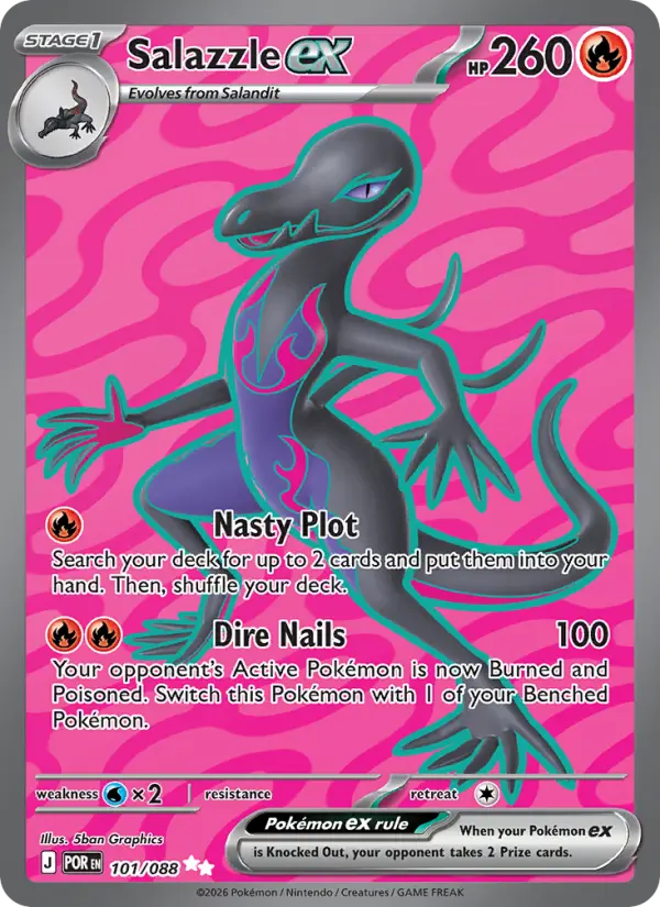 Salazzle ex, Perfect Order #101