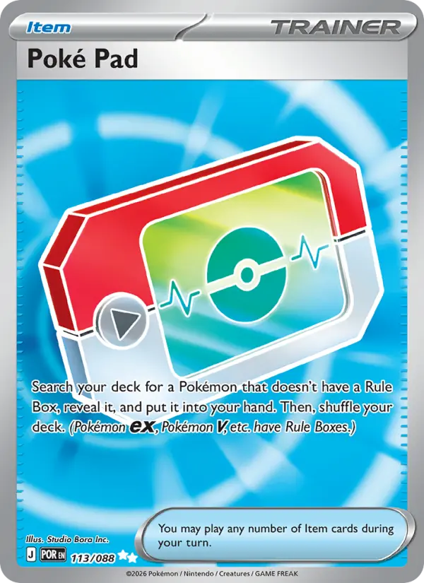 Poké Pad, Perfect Order #113