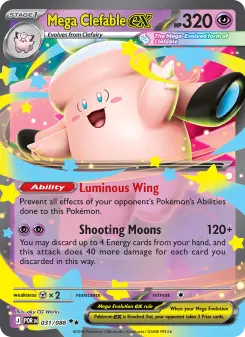 Mega Clefable ex, Perfect Order #31/88