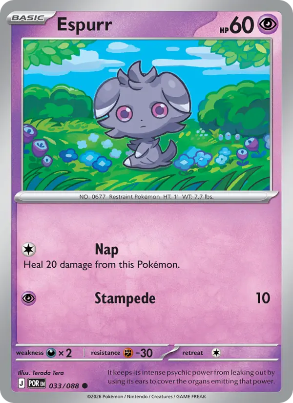 Espurr, Perfect Order #33