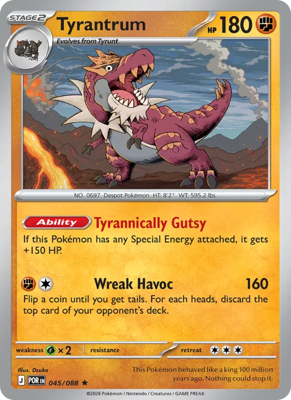 Tyrantrum, Perfect Order #45