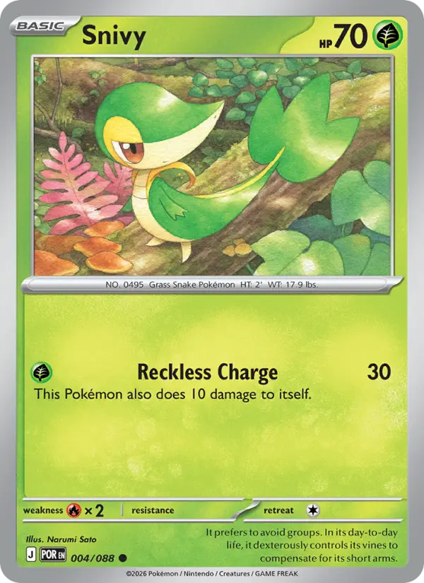 Snivy, Perfect Order #4