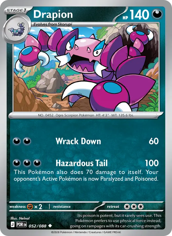Drapion, Perfect Order #52