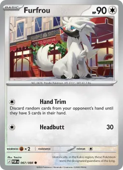 Furfrou, Perfect Order #67/88