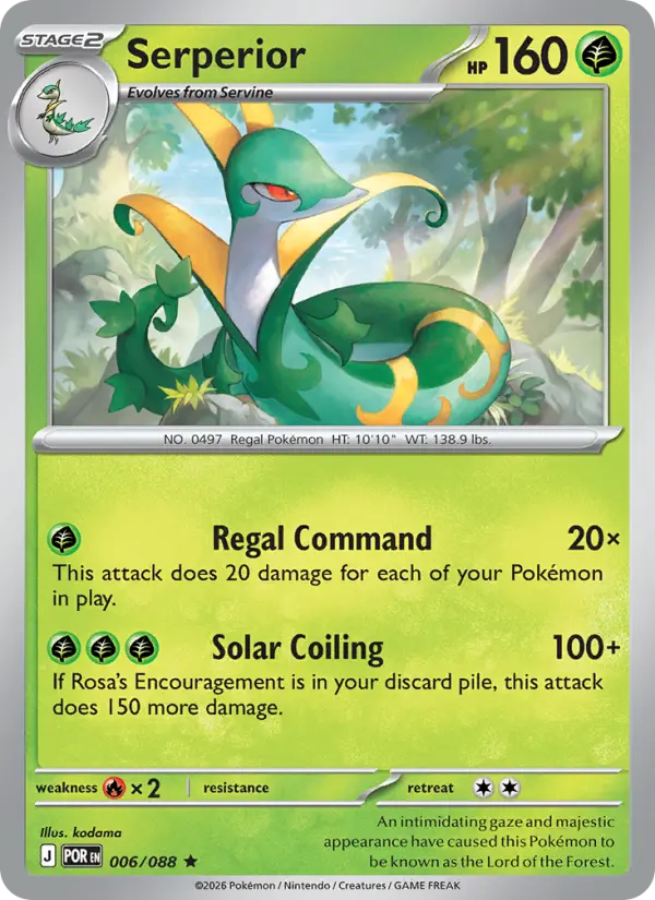 Serperior, Perfect Order #6