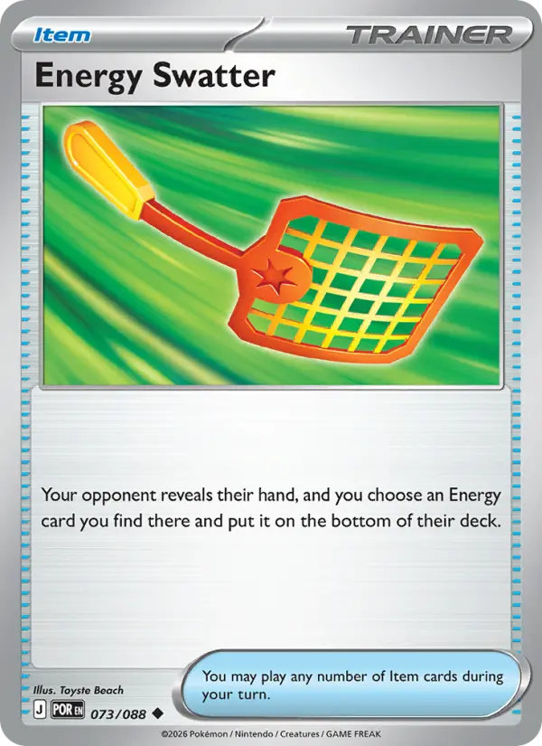 Energy Swatter, Perfect Order #73