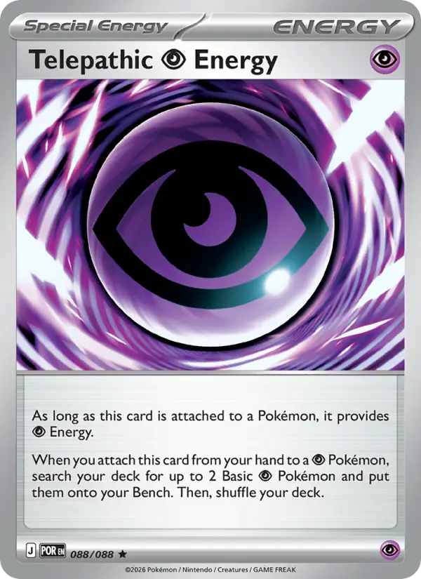 Telepathic Psychic Energy, Perfect Order #88