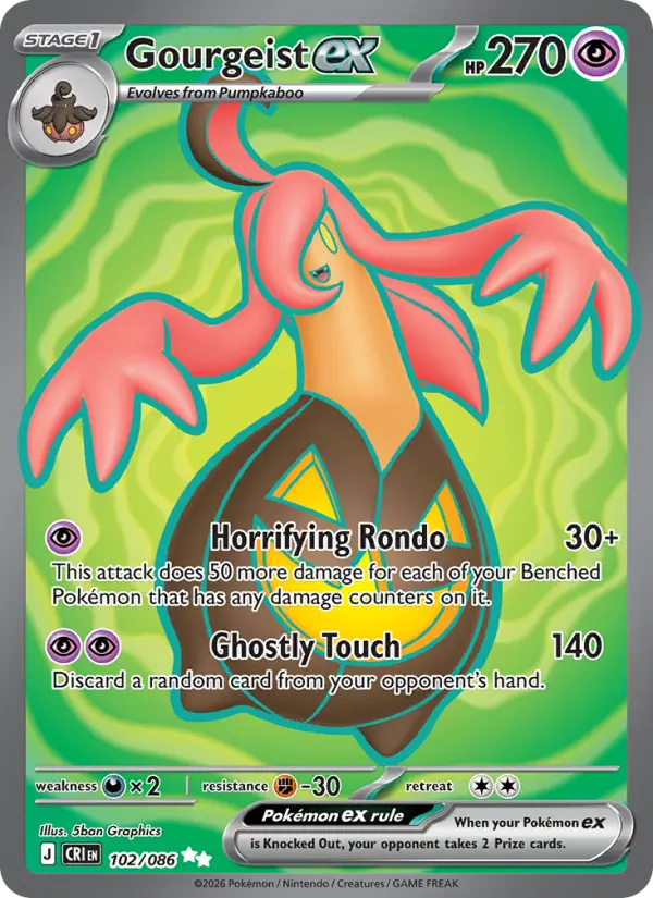 Gourgeist ex, Chaos Rising #102