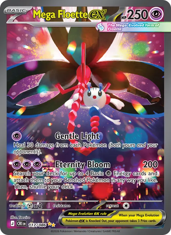 Mega Floette ex, Chaos Rising #117