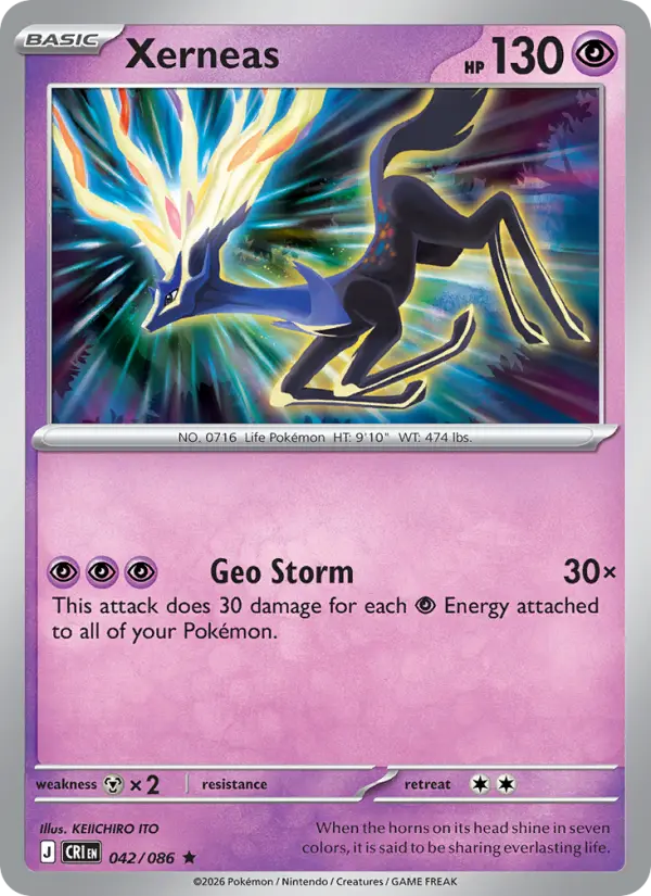 Xerneas, Chaos Rising #42