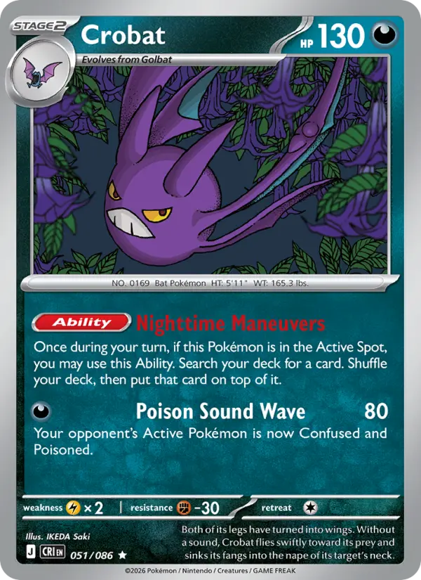 Crobat, Chaos Rising #51