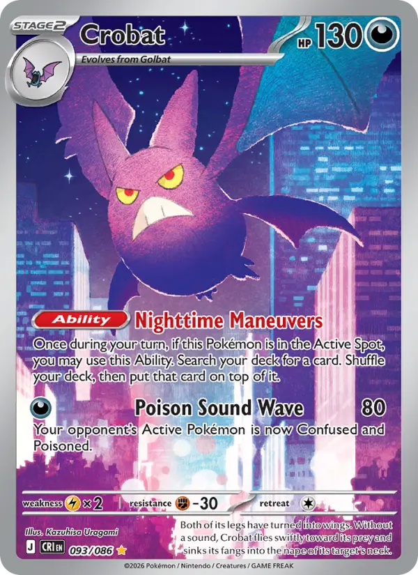 Crobat, Chaos Rising #93