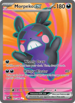 Morpeko ex, Pitch Black #102/84