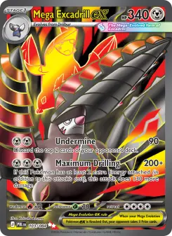 Mega Excadrill ex, Pitch Black #103/84